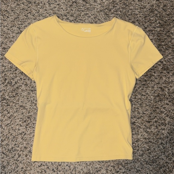 Aerie Butter Yellow Set (Shirt & Wide Leg Trouser) - Picture 2 of 16